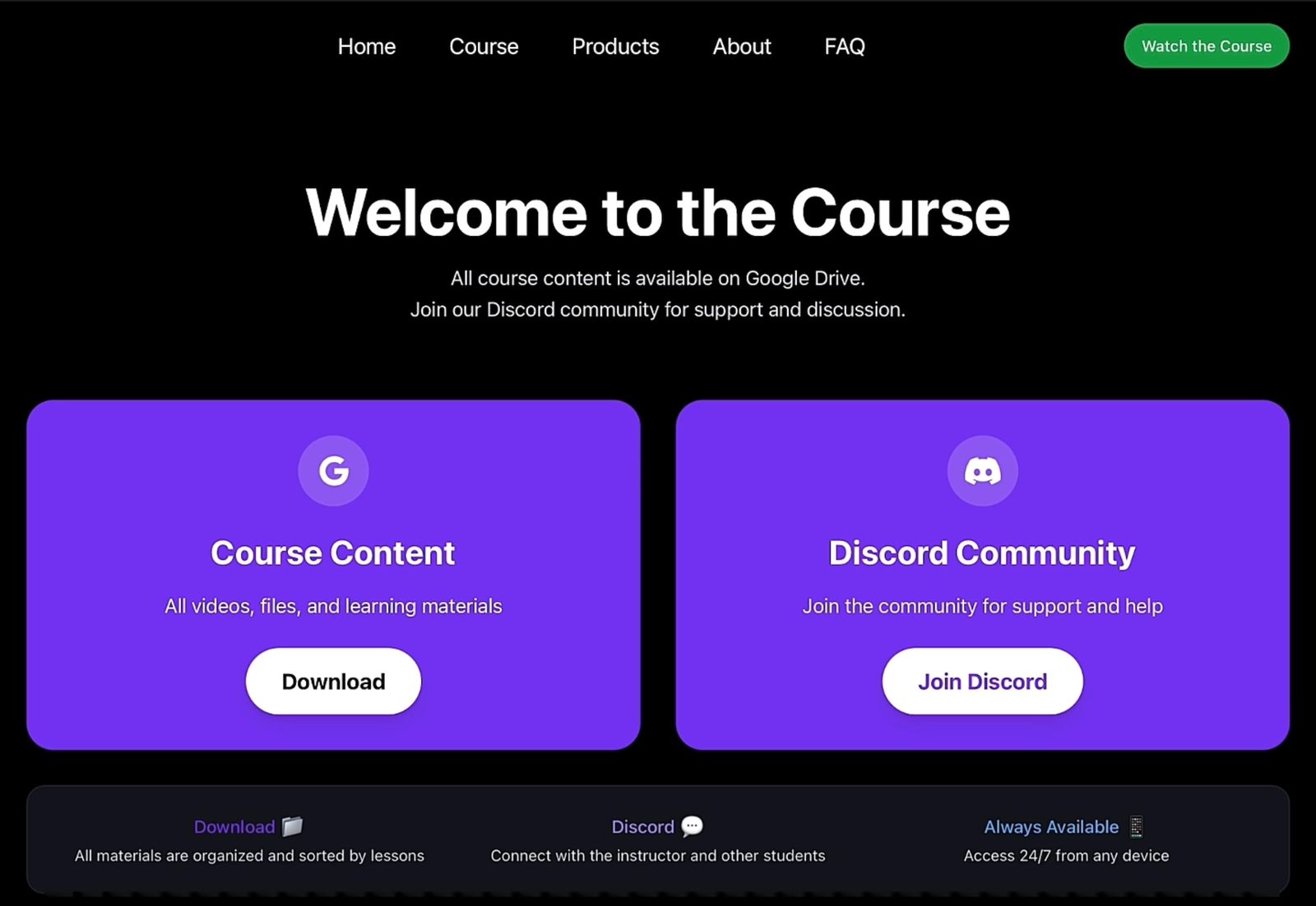 EZZ THE BLADE screenshot 3 - E-Learning & E-commerce project interface